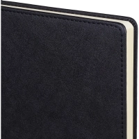 Ежедневник недатированный А5+ CLASSIC иск.кожа ЧЕРНЫЙ 3-689/07