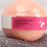 Бомбочка для ванн Добропаровъ с ароматом вишни, 110 г