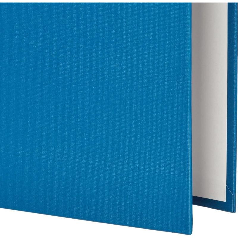 Папка-регистратор  75мм, cиний, ПБП1, карм.кор