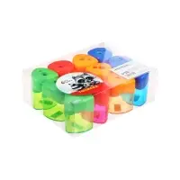 Точилка Calligrata &laquo;Классика&raquo;, двойная, с контейнером, МИКС