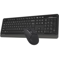 Набор клавиатура+мышь A4Tech Fstyler (FG1012 BLACK) клав:черн/сер мышь:черн