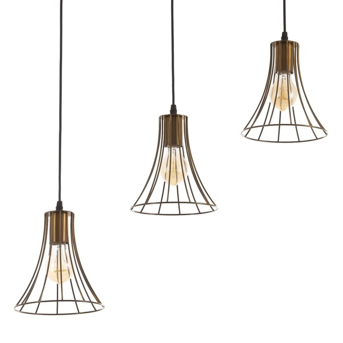 Светильник BayerLux Светильник BayerLux "Чилли" 3хЕ27 40Вт золото 18х50х19-119см