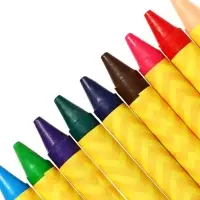 Мелки восковые Calligrata, цветные, 12 цветов, 93&times;8 мм