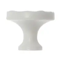 Ручка кнопка CAPPIO RK001, d=32 мм, белая, набор 10 шт.