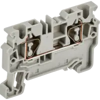 ARMAFIX Клемма пружинная CX4 4мм2 проходная серая IEK