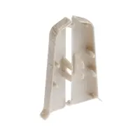 Торцевые заглушки для плинтуса &laquo;Деконика&raquo;, пара, 70 мм, цвет 547 лофт светло-серый