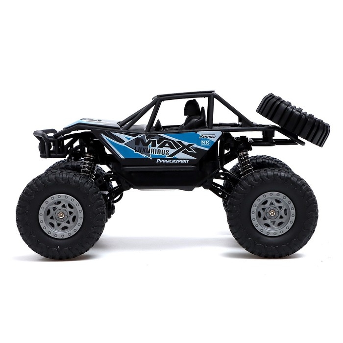 Джип радиоуправляемый «Краулер», 1:20, работает от аккумулятора, цвет синий Джип радиоуправляемый «Краулер», 1:20, работает от аккумулятора, цвет синий