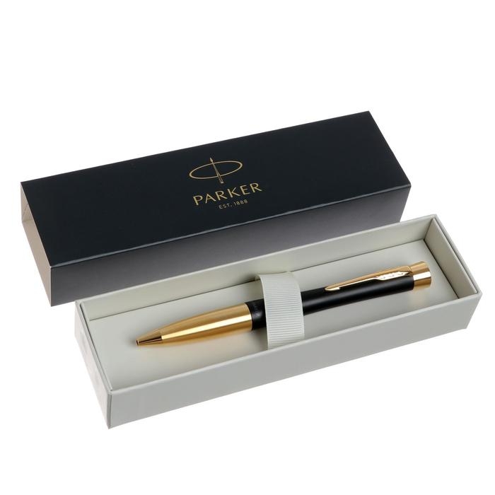 Ручка шариковая Parker Urban Core K314 Muted Black GT М, 1.0 мм, корпус из латуни, синие чернила Ручка шариковая Parker Urban Core K314 Muted Black GT М, 1.0 мм, корпус из латуни, синие чернила