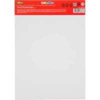 Картон цветной 50л 10цвет А4 мелов ColorPics ,склейка, пакет