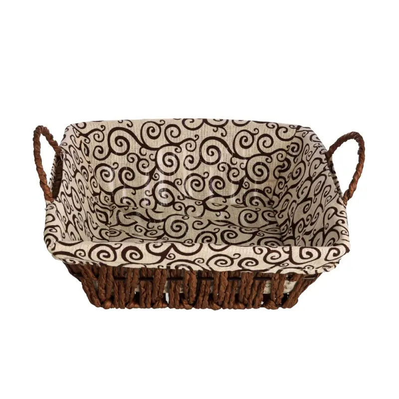 Корзинка плетеная тм VETTA Амелия, 22х22х8см, 2 дизайна