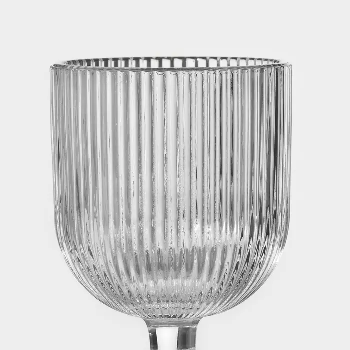 Бокал для вина Magistro &laquo;Грани&raquo;, 250 мл, 8&times;14.5 см, стекло, прозрачный