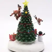 Фигура светодиодная &laquo;Елка&raquo; 25&times;18 см, муз, USB, AAx3 (не в комплекте), МУЛЬТИ