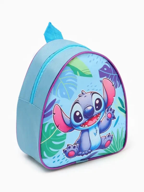 Рюкзак детский, отдел на молнии, 23×21×10 см, Стич Рюкзак детский, отдел на молнии, 23×21×10 см, Стич