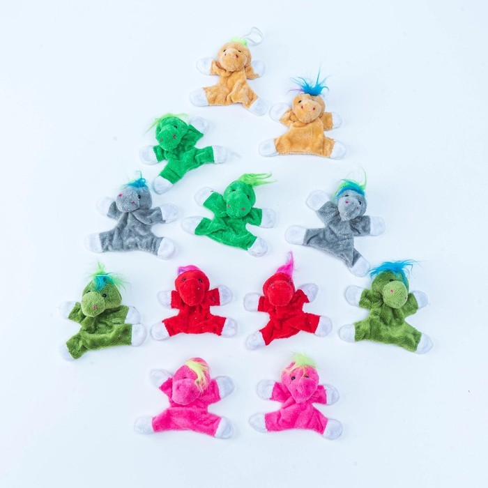 Мягкая игрушка-магнит «Дракончик», 8 см, цвет МИКС Мягкая игрушка-магнит «Дракончик», 8 см, цвет МИКС