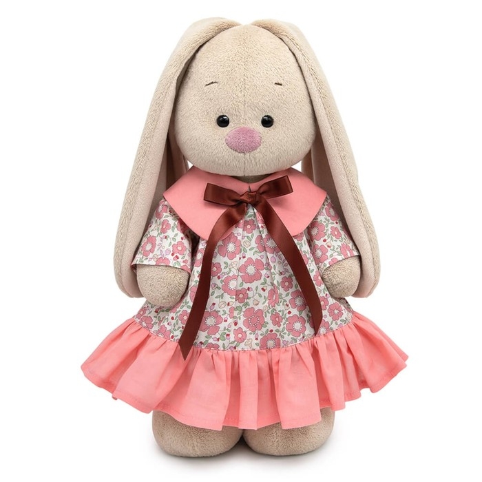 Мягкая игрушка «Зайка Ми», в платье с цветами, 25 см Мягкая игрушка «Зайка Ми», в платье с цветами, 25 см