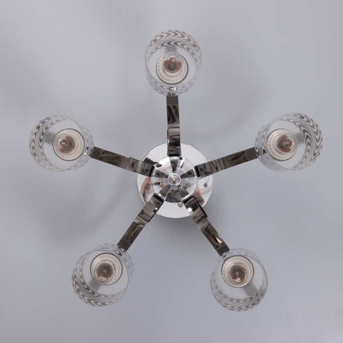 Люстра Люстра "Деми" 5х40Вт Е27 Хром МОДЕЛЬ: 2800433