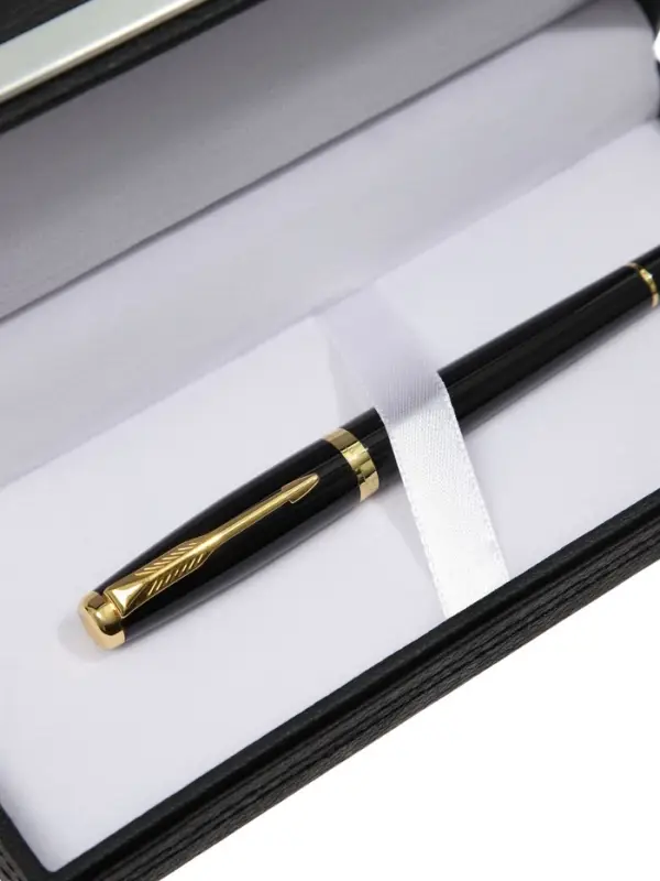 Ручка подарочная Calligrata. VIP, перьевая, в футляре кожзам, корпус чёрный