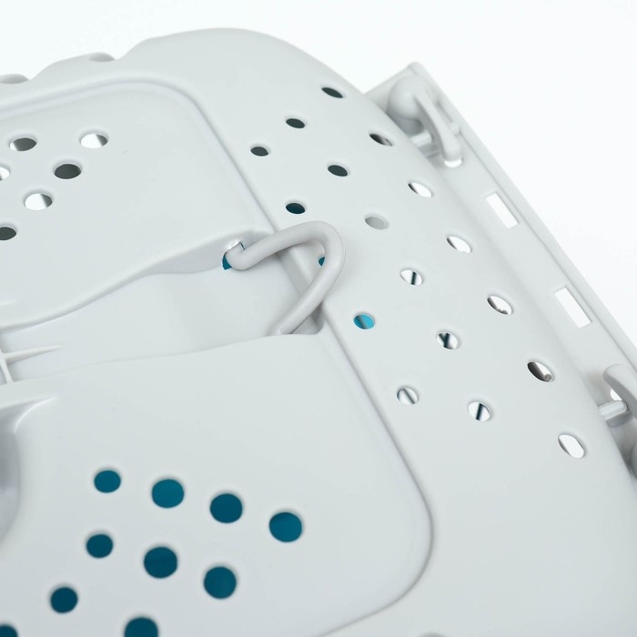 Переноска для животных пластиковая 47 х 30 х 35 см, вес до 9 кг, синяя Переноска для животных пластиковая 47 х 30 х 35 см, вес до 9 кг, синяя