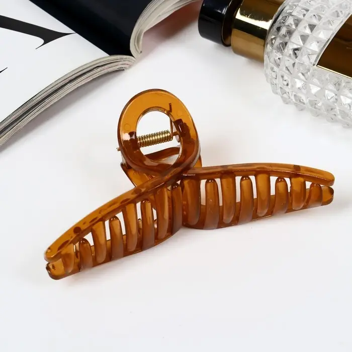 Краб для волос «Милица», петля, 10.5 см, МИКС Краб для волос «Милица», петля, 10.5 см, МИКС