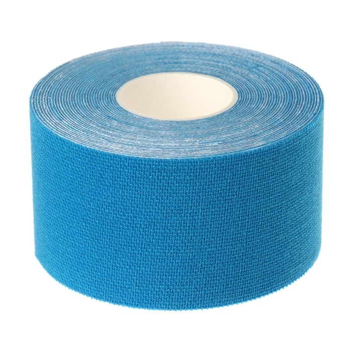 Кинезио - тейп, 3,8 см × 5 м, цвет синий Кинезио - тейп, 3,8 см × 5 м, цвет синий