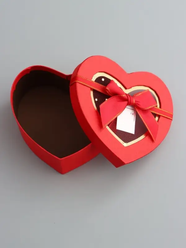 Набор коробок 3 в 1 сердца 22 х 20 х 9;  18.5 х 17 х 7.5; 16 х 14 х 6 см