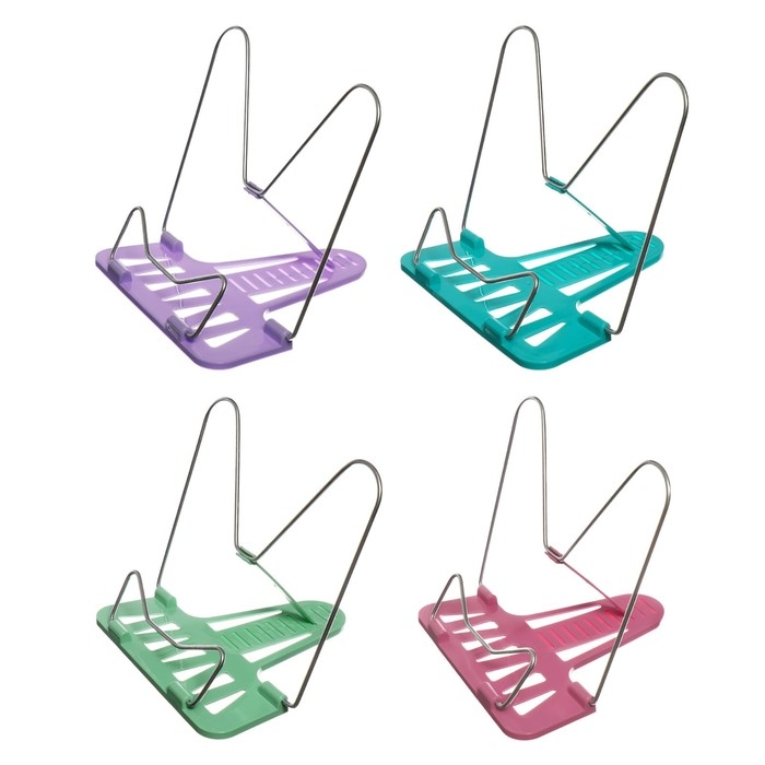 Подставка для книг Calligrata Подставка для книг Calligrata "Акварель", пастельные цвета, микс