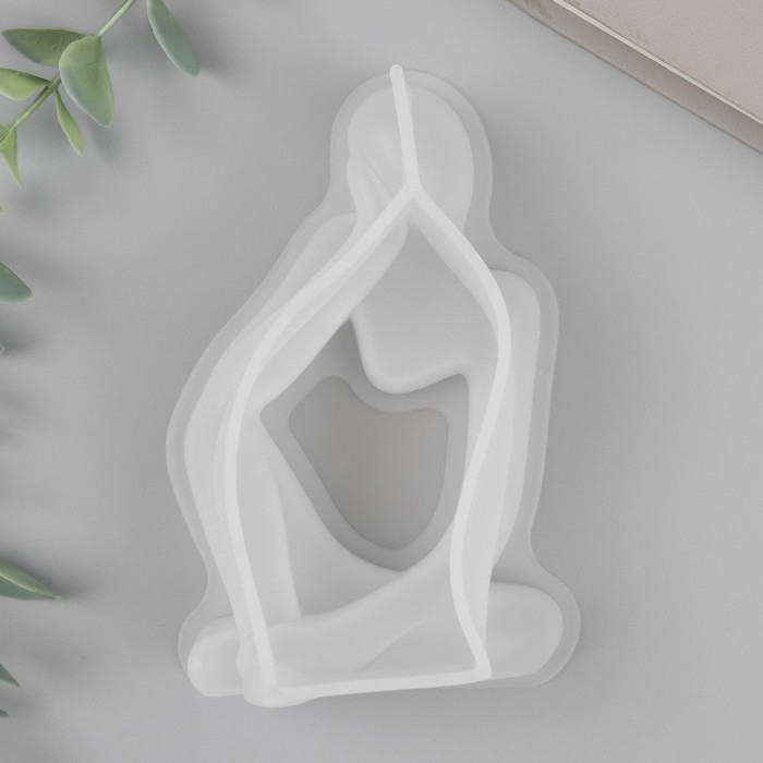 Молд силикон Молд силикон "Абстракция. Скучаю" 5х8,8х13,7 см