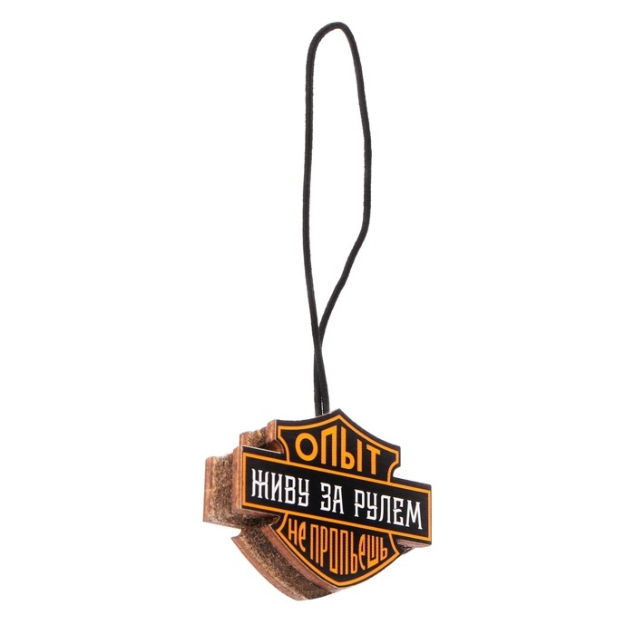 Подвеска автомобильная Grand Caratt Подвеска автомобильная Grand Caratt "Опыт не пропьёшь", дерево, войлок