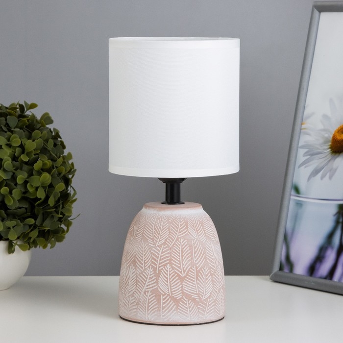 Настольная лампа Настольная лампа "Линси" Е27 40Вт терракотовый 13х13х27,5 см