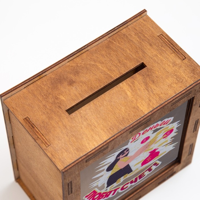 Копилка Копилка "Деньги любят счет!" 14х14х8 см