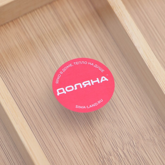 Сушилка для столовых приборов Доляна «Бамбуковый лес», 33,5×22×3 см, 4 ячейки Сушилка для столовых приборов Доляна «Бамбуковый лес», 33,5×22×3 см, 4 ячейки