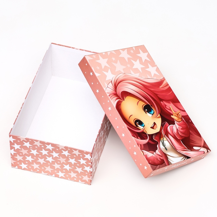 Коробка прямоугольная Коробка прямоугольная "Звёздочке", 27 × 17 × 11 см