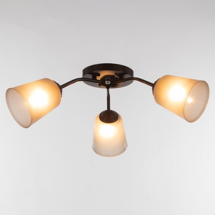 Люстра Люстра "Онлайн" (цилиндр) 3х15Вт Е27 МОДЕЛЬ: BR 00215 венге/черный