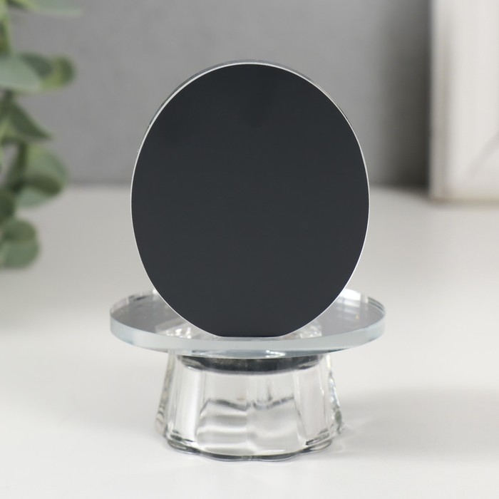 Сувенир стекло Сувенир стекло "Лебедь на зеркальной подставке" 6х5х8 см