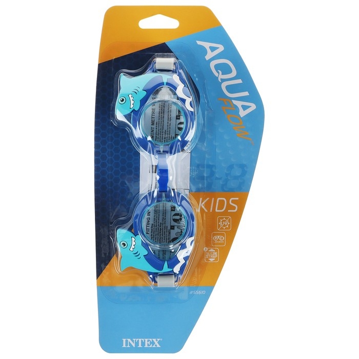 Очки для плавания, от 3 до 8 лет, обхват 48-52 см, цвет МИКС Очки для плавания, от 3 до 8 лет, обхват 48-52 см, цвет МИКС