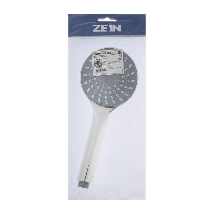 Душевая лейка ZEIN Z0113, 1 режим, пластик, цвет хром Душевая лейка ZEIN Z0113, 1 режим, пластик, цвет хром