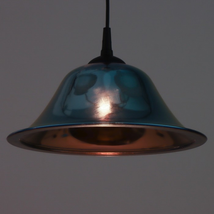 Светильник BayerLux Эльвира 1хЕ27 синяя радуга 30х30х12см Светильник BayerLux Эльвира 1хЕ27 синяя радуга 30х30х12см