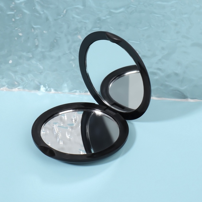 Зеркало складное «Классика», d = 7 см, цвет чёрный Зеркало складное «Классика», d = 7 см, цвет чёрный