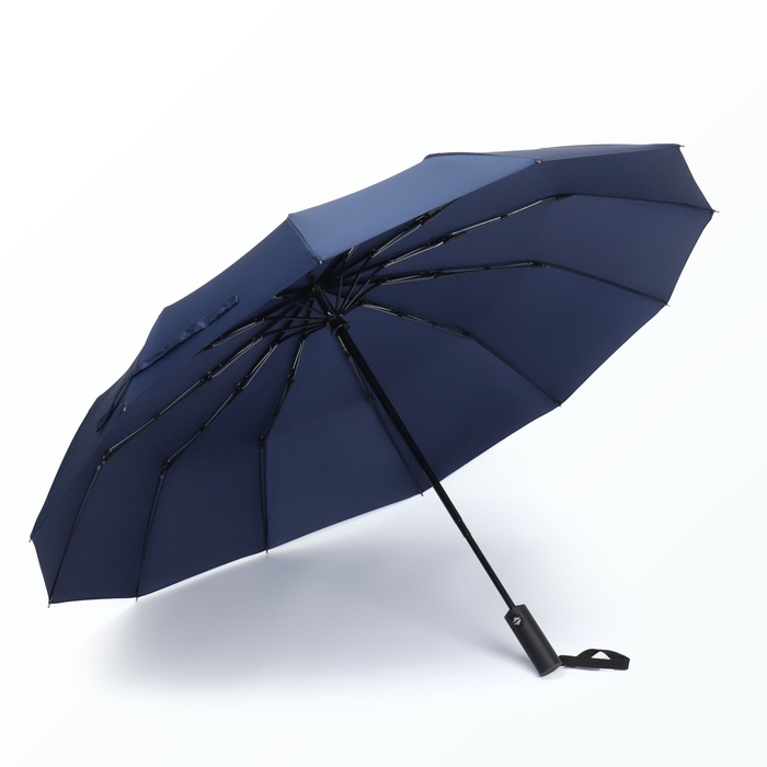 Зонт автоматический «Lanford», 3 сложения, 12 спиц, R = 53/60 см, D = 120 см, цвет МИКС Зонт автоматический «Lanford», 3 сложения, 12 спиц, R = 53/60 см, D = 120 см, цвет МИКС