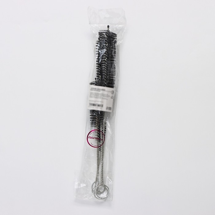 Набор ёршиков для посуды Доляна «Универсал», 5 шт, от 28×3 до 12,5×0,6 см Набор ёршиков для посуды Доляна «Универсал», 5 шт, от 28×3 до 12,5×0,6 см