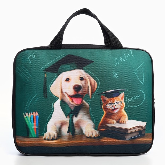 Папка для труда А4 на молнии текстиль 70мм 350 х 270 унив «1 сентября: Школьные друзья» Папка для труда А4 на молнии текстиль 70мм 350 х 270 унив «1 сентября: Школьные друзья»