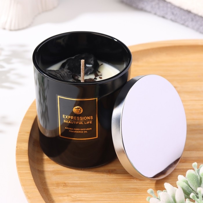 Свеча ароматическая  Свеча ароматическая "Aromatic Candle", английская груша и фрезия