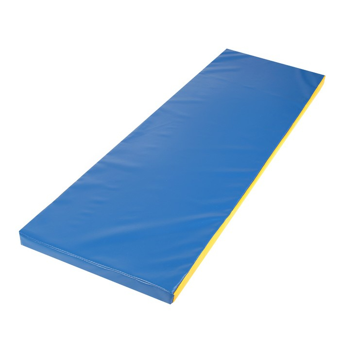 Мат, 150х50х5 см, цвет синий/жёлтый Мат, 150х50х5 см, цвет синий/жёлтый