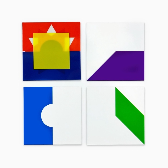 Настольная игра  Настольная игра "Яркая головоломка", 7+