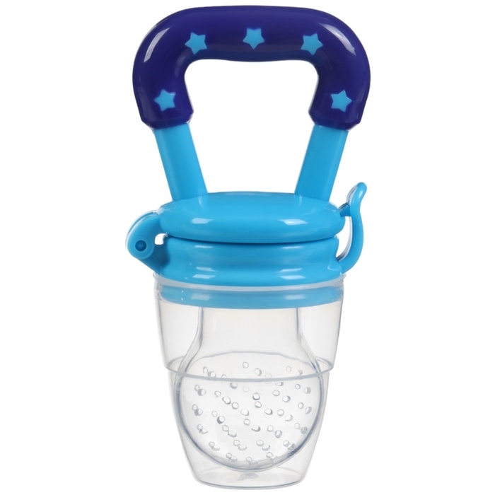 Ниблер для прикорма, с силиконовой сеточкой, в контейнере, цвет голубой Ниблер для прикорма, с силиконовой сеточкой, в контейнере, цвет голубой