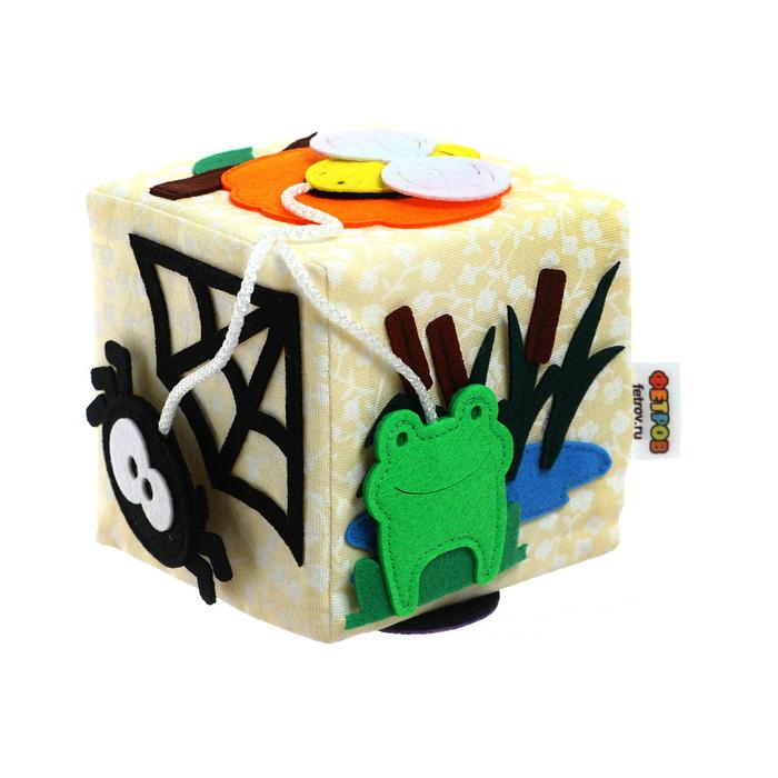 Кубик «Бизикубик. Кто где живёт» 9 × 9 см Кубик «Бизикубик. Кто где живёт» 9 × 9 см