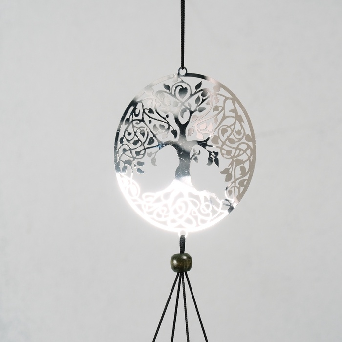 Музыка ветра металл Музыка ветра металл "Дерево" 4 трубки 68 см