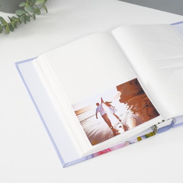 Фотоальбом на 200 фото 10х15 см Фотоальбом на 200 фото 10х15 см "Весенний букет" МИКС 5,5х20,5х26,5 см