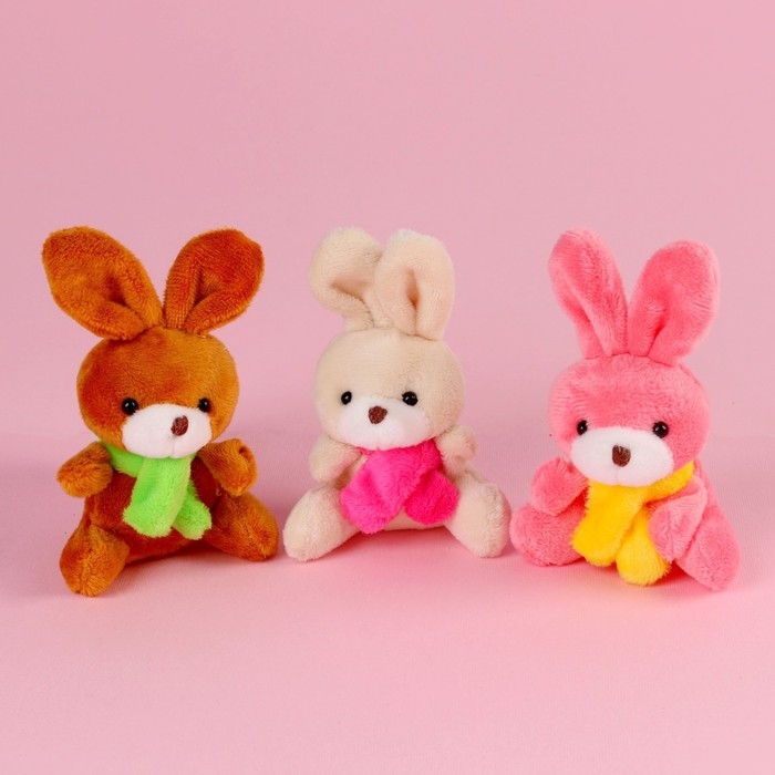 Мягкая игрушка «Моей половинке», зайчик, цвета МИКС, в шоубоксе Мягкая игрушка «Моей половинке», зайчик, цвета МИКС, в шоубоксе