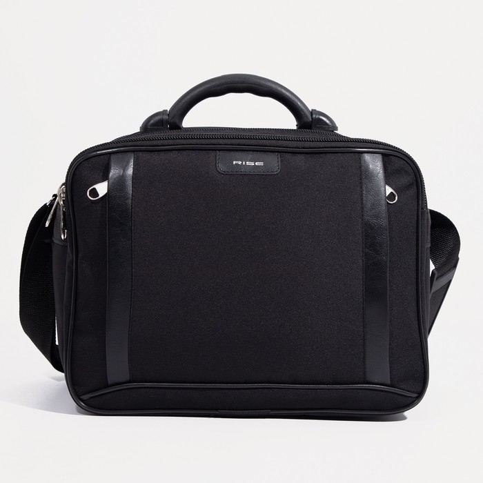 Сумка мужская RISE, цвет чёрный Сумка мужская RISE, цвет чёрный